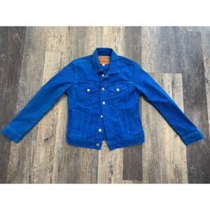 Lucky Brand Blue Corduroy Jacket